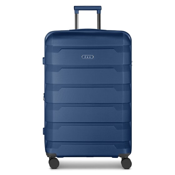 d&n South Dakota 4 wheels Trolley L 76 cm with expansion pleat