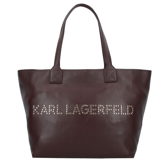 Karl Lagerfeld Signature Shopper Bag Leather 33 cm