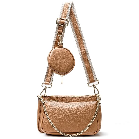 Lazarotti Milano Leather shoulder bag leather 23 cm
