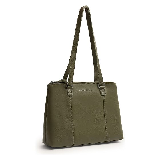 The Chesterfield Brand Marvos Shoulder Bag Genuine Leather 32 cm