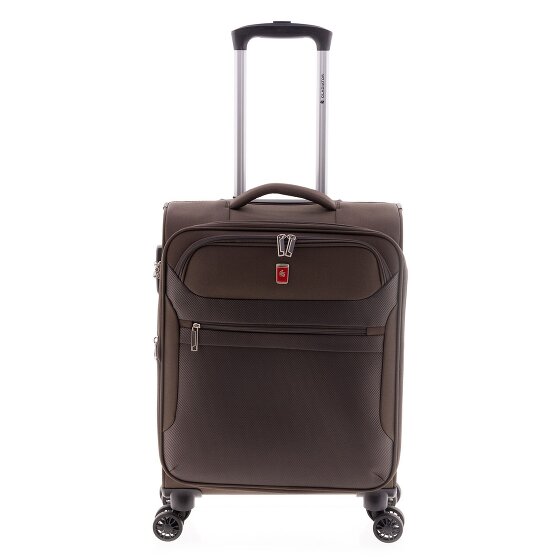 Gladiator 2000 4 wheels Cabin trolley 55 cm with expansion pleat