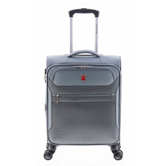 Gladiator 2000 4 wheels Cabin trolley 55 cm with expansion pleat
