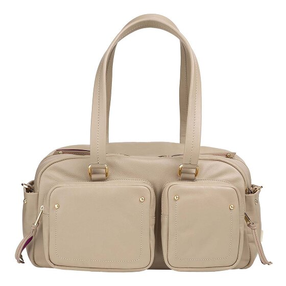 DuDu Pocket Shoulder Bag Genuine Leather 33 cm