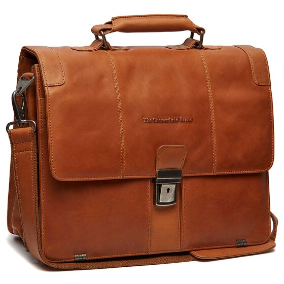 The Chesterfield Brand Stuttgart Briefcase Leather 38 cm Laptop compartment