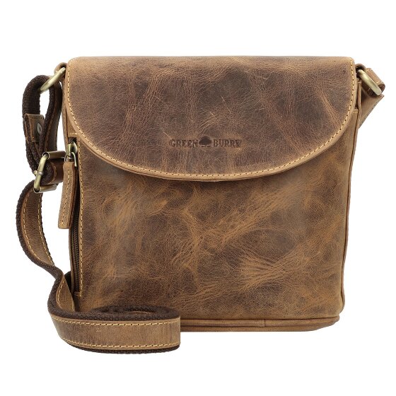 Greenburry Vintage shoulder bag leather 20 cm