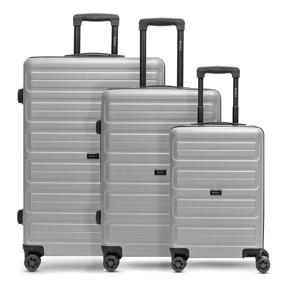 Redolz Essentials 08 3-SET 4 wheels Suitcase set 3-piece