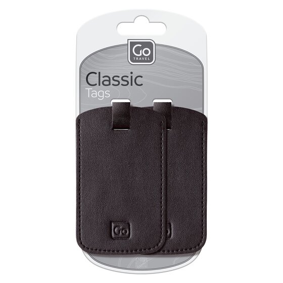 Go Travel Classic Tags address label set 2 pcs.