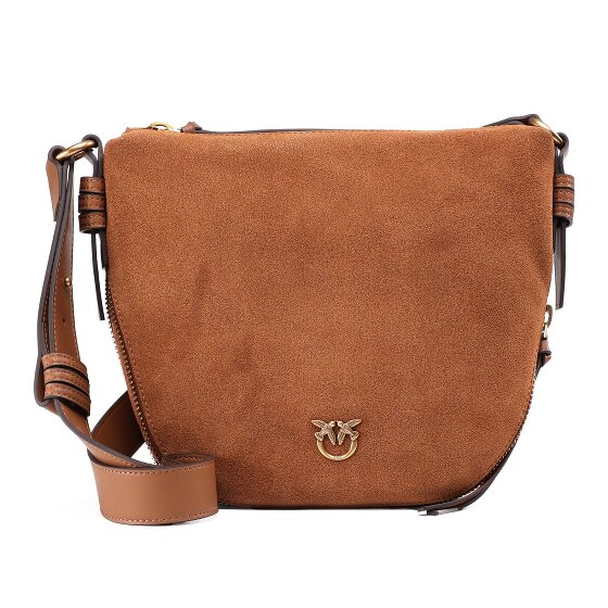 PINKO Zip Around Shoulder bag Leather 28 cm