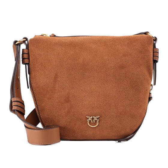 PINKO Zip Around Shoulder bag Leather 28 cm