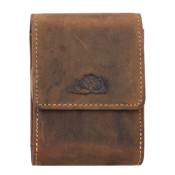 Greenburry Vintage cigarette case leather 7.5 cm