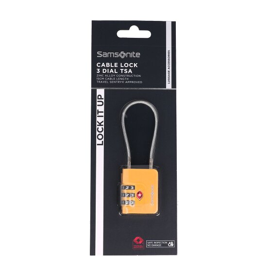 Samsonite Ta Revolution Luggage lock with combination lock 6 cm Samsonite Ta Revolution Luggage lock with combination lock 6 cm