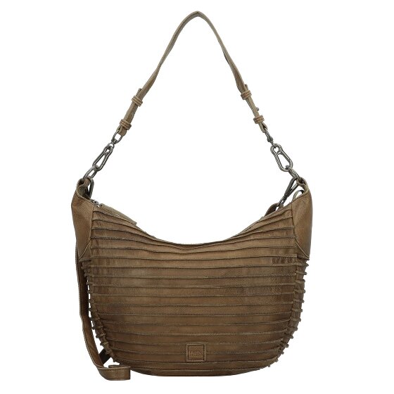 FredsBruder Riffle Flowow shoulder bag leather 43 cm