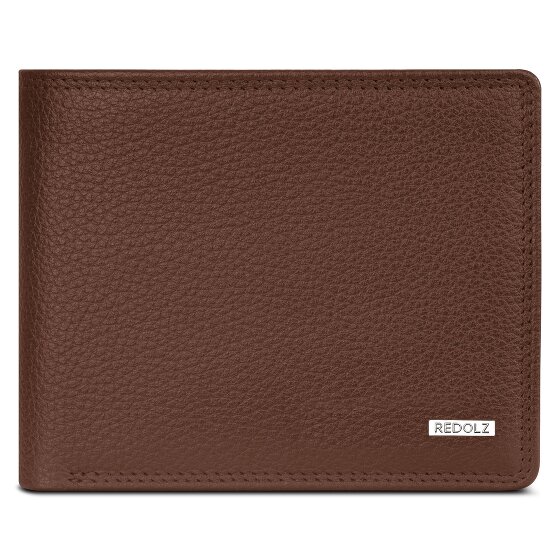Redolz Leather Essentials QF wallet RFID leather 12 cm fold-out