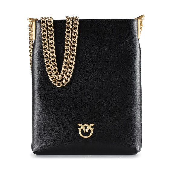 PINKO Flat Mini Bag Shoulder Bag Leather 17 cm