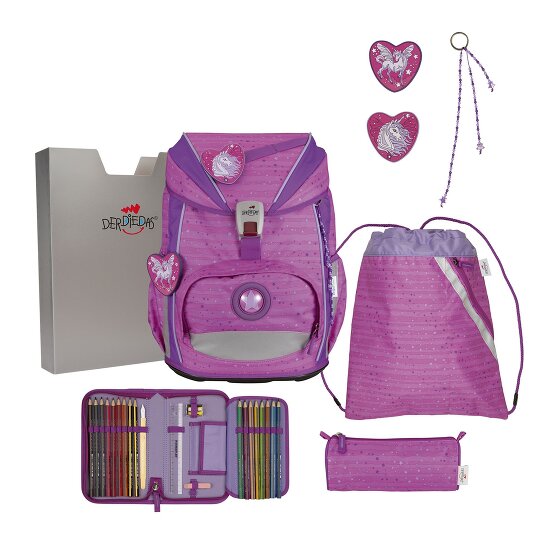 DerDieDas ErgoFlex school bag set 5pcs.