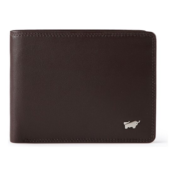 Braun Büffel Golf 3.0 Wallet RFID protection Leather 12 cm