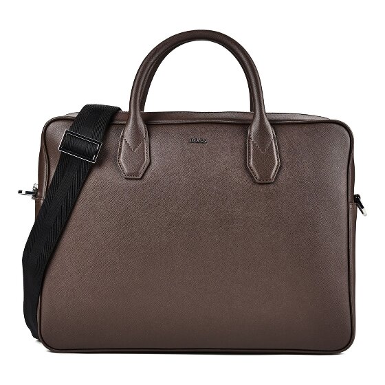 Boss Northon Briefcase Genuine Leather 38 cm