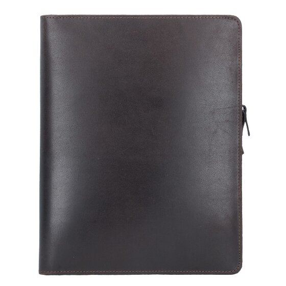 Leonhard Heyden Dakota writing case leather 32 cm laptop compartment