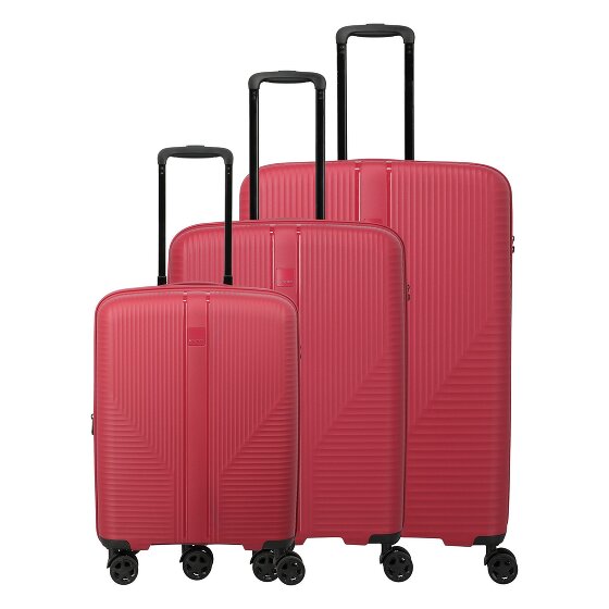 Travelite Air Stripe 4 wheels Suitcase set 3-piece Expandable