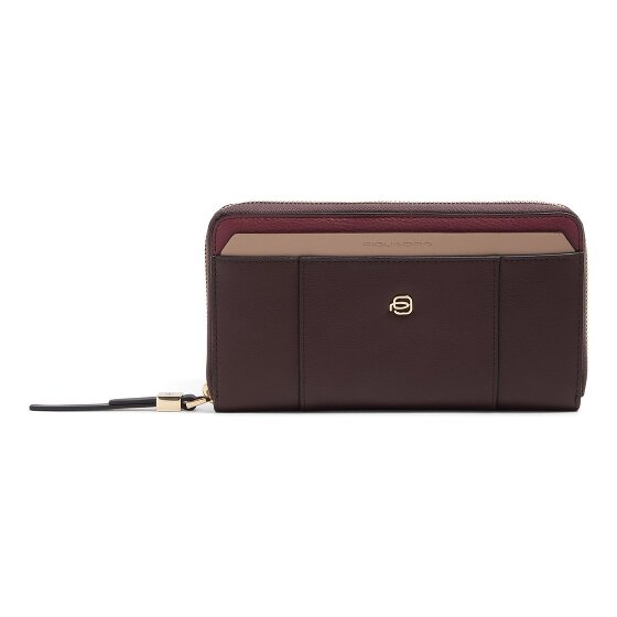 Piquadro Circle Wallet RFID protection Genuine Leather 19 cm