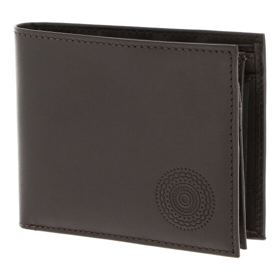 oxmox Leather Wallet RFID protection Genuine Leather 10 cm