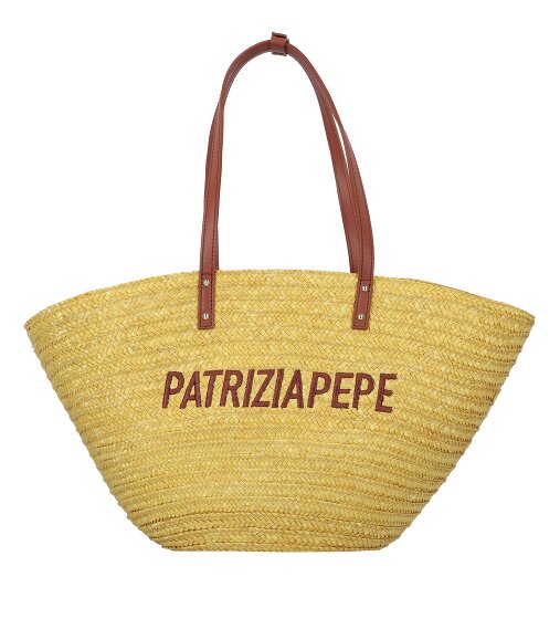 Patrizia Pepe Summer Straw Shopper Bag 51 cm