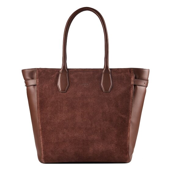 Guess Anitha Shopper Bag Genuine Leather 45 cm