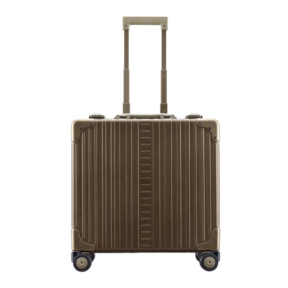 Aleon Deluxe 4-Wheel Aluminum Wheeled Briefcase, 45 cm