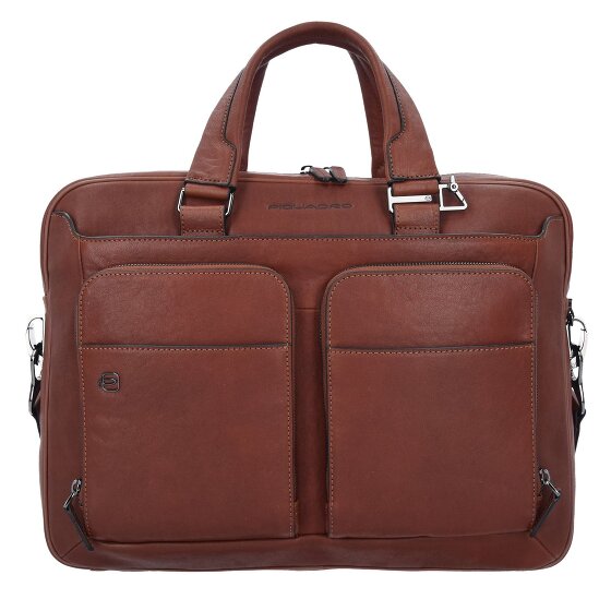 Piquadro Black Square briefcase 39 cm laptop compartment