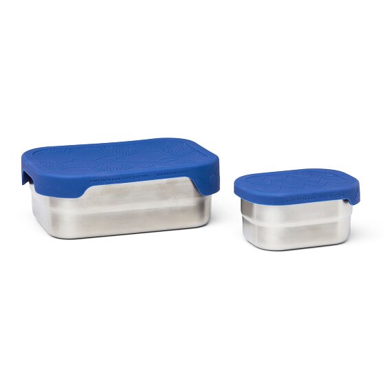 ergobag Stainless steel lunch box set 2pcs 17 cm