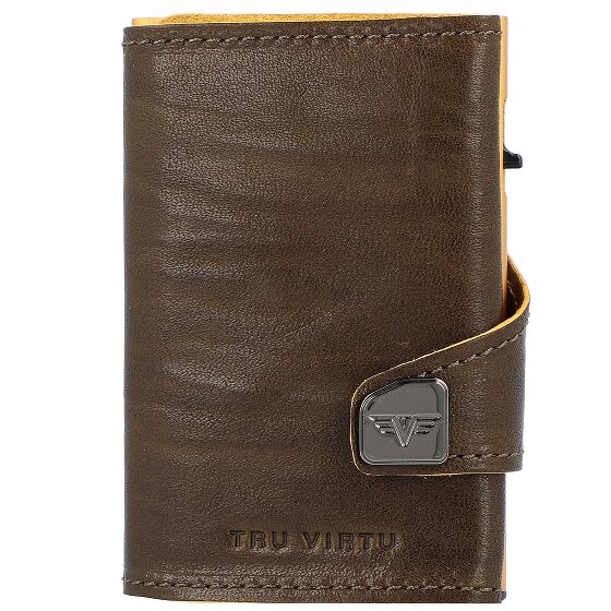 Tru Virtu Click & Slide credit card case RFID leather 6.5 cm