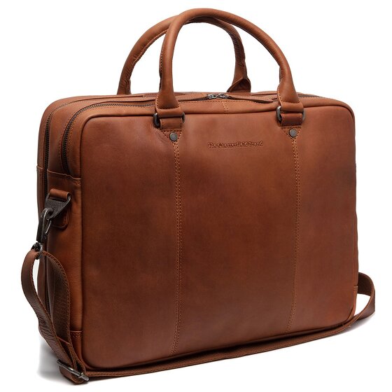 The Chesterfield Brand Wax Pull Up Briefcase Leather 41 cm Laptop compartment