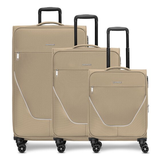 Stratic taska 4-wheel suitcase set 3 pcs. with stretch fold Stratic taska 4-wheel suitcase set 3 pcs. with stretch fold