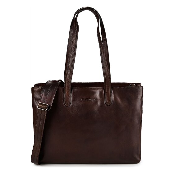 Plevier Power Shopper Bag Genuine Leather 31 cm Laptop compartment
