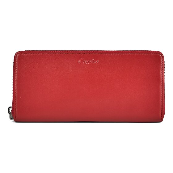 Esquire Silk Wallet Genuine Leather 19 cm