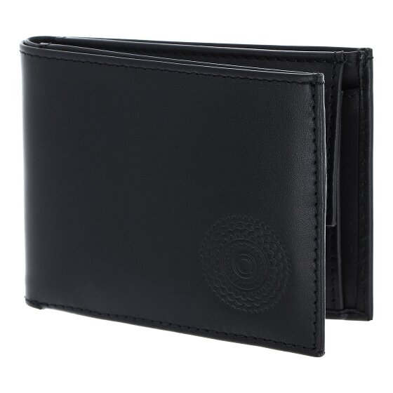 oxmox Leather Wallet RFID protection Genuine Leather 11 cm