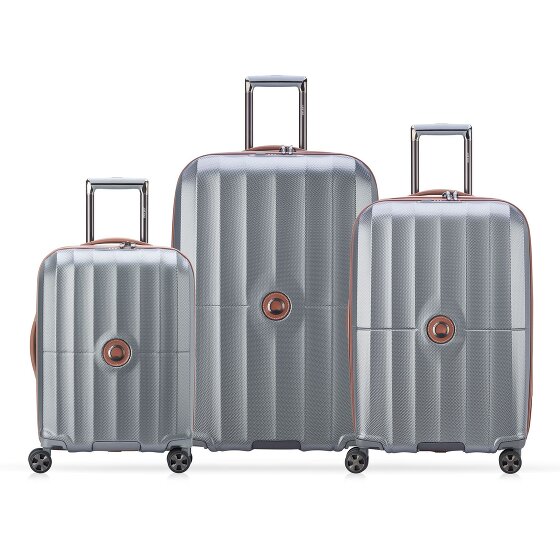 Delsey Paris Carrousel 4 wheels Suitcase set 3-piece with expansion pleat