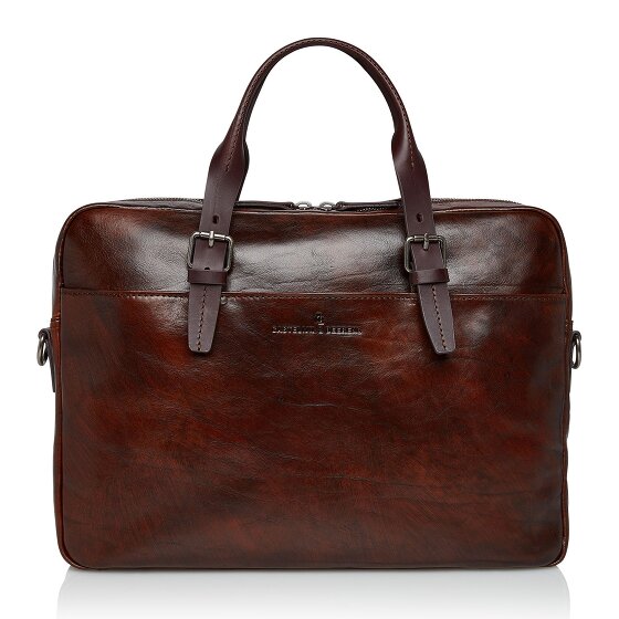 Castelijn & Beerens Rien briefcase RFID leather 41 cm laptop compartment Castelijn & Beerens Rien briefcase RFID leather 41 cm laptop compartment