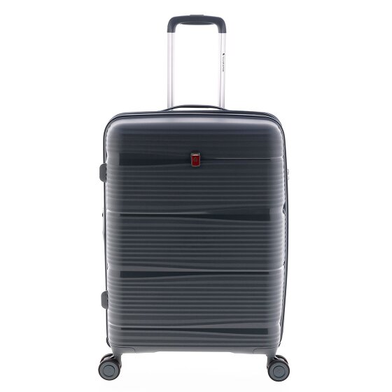Gladiator 0800 4 wheels Trolley 65 cm with expansion pleat