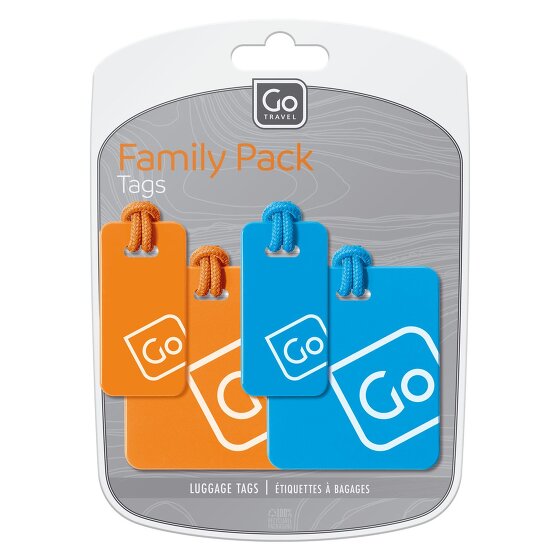 Go Travel Address tag set 4 pcs.