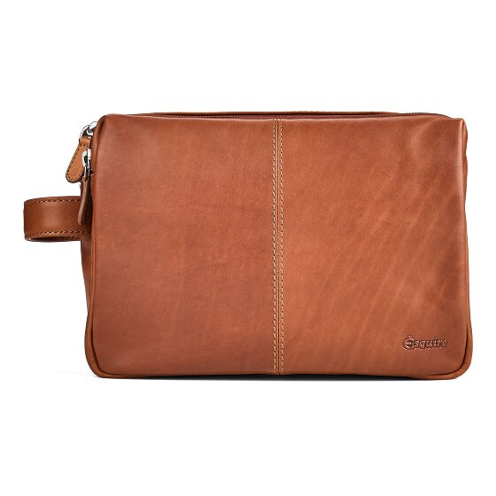 Esquire Dallas Toiletry bag Genuine Leather 25 cm
