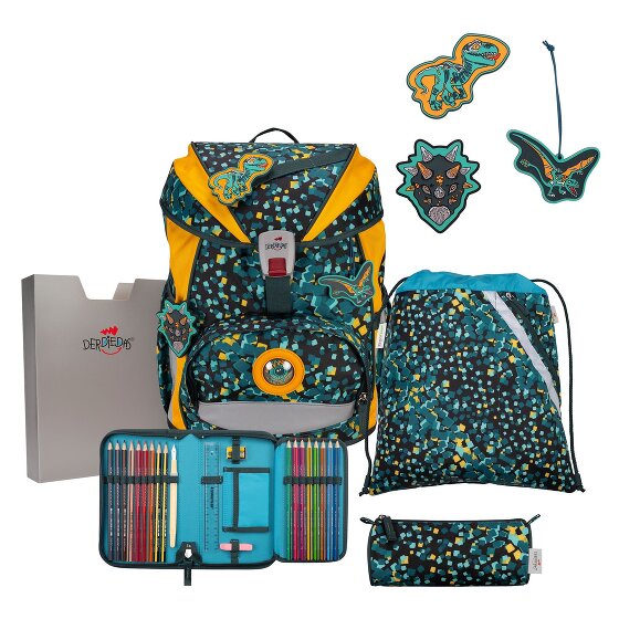 DerDieDas ErgoFlex school bag set 5pcs.