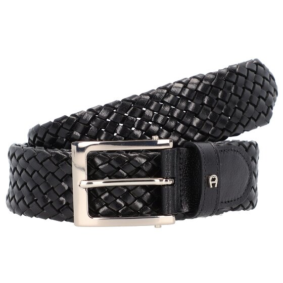 Aigner Business braided belt leather