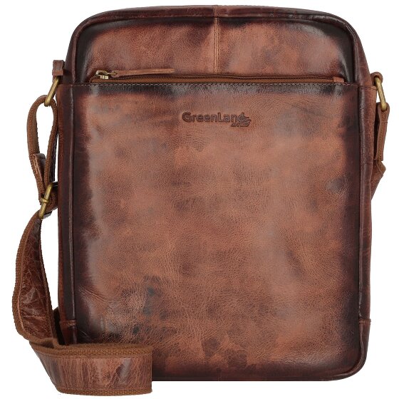 Greenland Nature Mascu & Line shoulder bag leather 27 cm