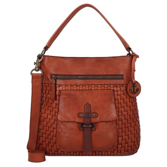 Harbour 2nd Urban Poets Iris-Up Shoulder Bag Genuine Leather 33 cm