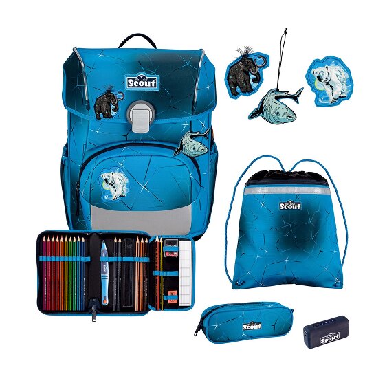 Scout Neo Exklusiv Safety Light School bag set 5-piece