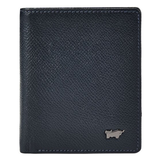 Braun Büffel Robin Credit card case RFID protection Genuine Leather 8 cm