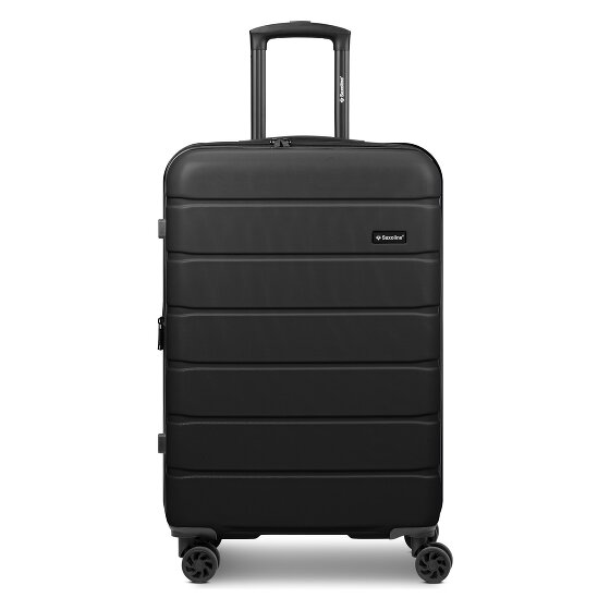 Saxoline Miami 4 wheels Trolley M 65 cm with expansion pleat