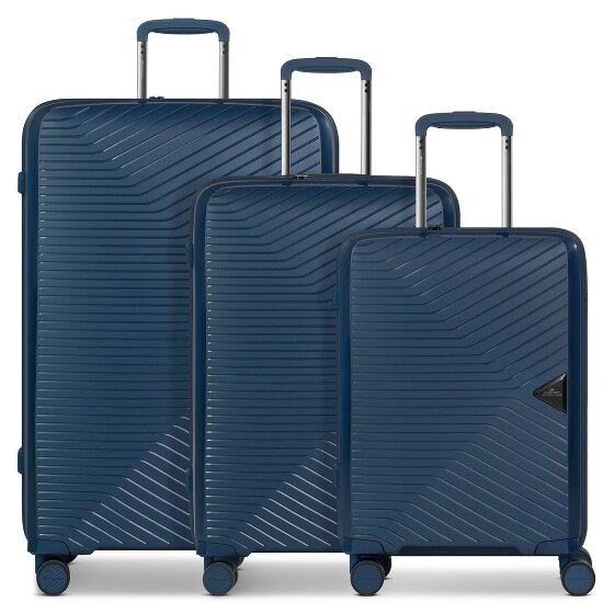 March15 Trading Gotthard Edition 4 wheels Suitcase set 3-piece