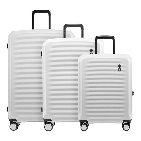 Echolac Oxygen 4 wheels Suitcase set 3-piece with expansion pleat